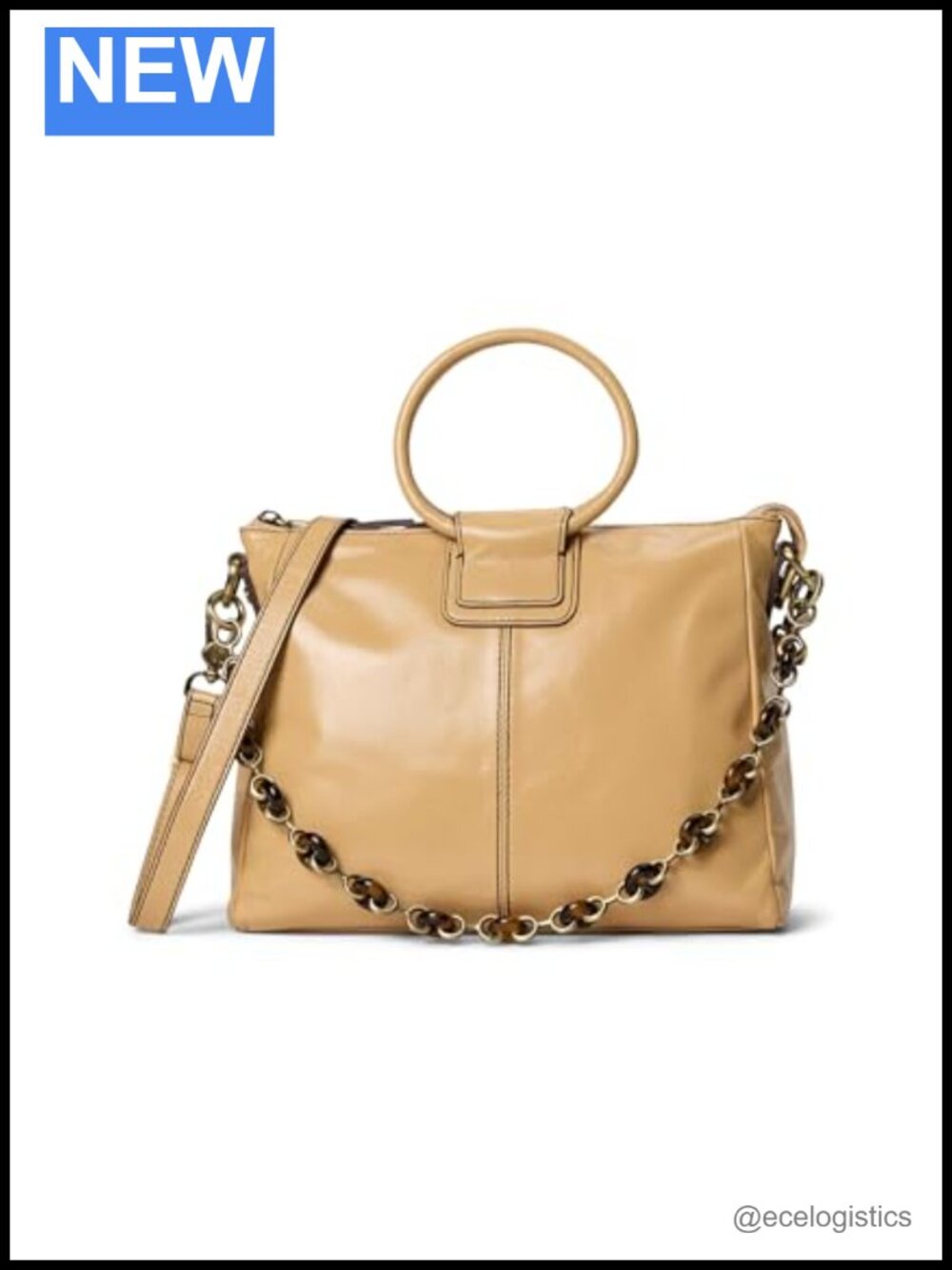 HOBO Women's Sheila Medium Satchel 100% Leather Crossbody Bag
